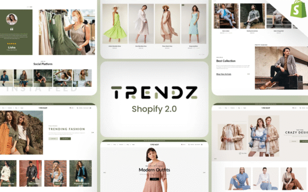 Trendz - Shopify Clothing Shop