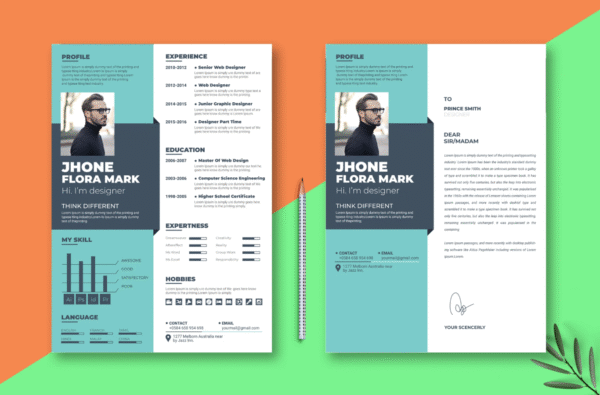Clean Personal Resume CV